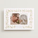 "Rosebud" - Save the Dates in Peony by Baumbirdy - Front