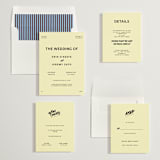 "Courthouse" - Save the Dates in Butter by Studio Suku - Matching Invitation Suite