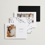 "Rosalind" - Save the Dates in Cloud by Carly Reed Walker - Back of Card Options