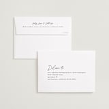 "Rosalind" - Save the Dates in Cloud by Carly Reed Walker - FREE Recipient Addressing