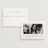 "Rosalind" - Save the Dates in Cloud by Carly Reed Walker - Save the Date with Envelope