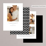 "Signed & Sealed" - Save the Dates in Cloud by Kaydi Bishop - Back of Card Options