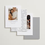 "Whispers" - Save the Dates in Stone by JeAnna Casper - Back of Card Options
