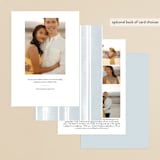 "Enchantment" - Save the Dates in Snow by Snow and Ivy - Back of Card Options