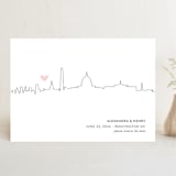 "Love in the City - Washington DC" - Save the Dates in Petal by Erin Deegan - Front