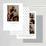 "The Date is Set" - Save the Dates in Cotton by Oscar and Emma - Karly Depew - Back of Card Options
