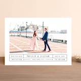 "Between the Lines" - Save the Dates in Blazer by Fine and Dandy Paperie - Front