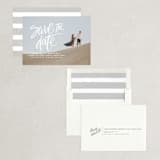 "Lovely Brush" - Save the Dates in Frost by Aspacia Kusulas - Assembled