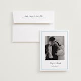 "Proper" - Save the Dates in Ocean by Megan Davis - Save the Date with Envelope