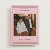 "Ticket" - Save the Dates in Gumdrop by Pati Cascino - Front