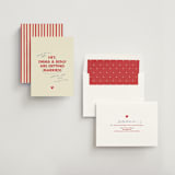 "Love Note" - Save the Dates in Latte by Helena Vitto - Assembled