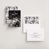 "Vintage Trip" - Save the Dates in Snow by Inkblot Design - Assembled