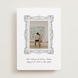 "Sketched Frame" - Save the Dates in Diamond by Jenna Holcomb - Front