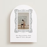 "Sketched Frame" - Save the Dates in Diamond by Jenna Holcomb - Front