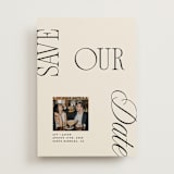 "True Romance" - Save the Dates in Buttercream by Olivia Goree - Front