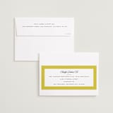 "Mille-feuille" - Save the Dates in Citron by Blustery August - FREE Recipient Addressing