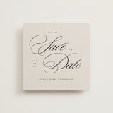 "Square Script" - Save the Dates in Vanilla by Michelle Taylor - Front
