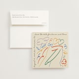 "Vibrant Togetherness" - Save the Dates in Chroma by Zove Ahhh - Save the Date with Envelope