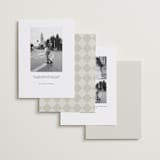 "You & I" - Save the Dates in Champagne by seulghi - Back of Card Options