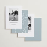 "Cool Kids" - Save the Dates in Vanilla by Helena Vitto - Back of Card Options