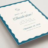 "Meet us" - Save the Dates in Ocean by Kelly Schmidt - Detail