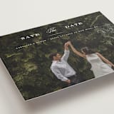 "Proper" - Save the Dates in Gown by Carolyn MacLaren - Detail