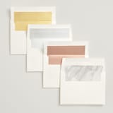 "Corison" - Save the Dates in Classic by Kelly Schmidt - Envelope Liner Options