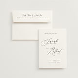 "Corison" - Save the Dates in Classic by Kelly Schmidt - Save the Date with Envelope