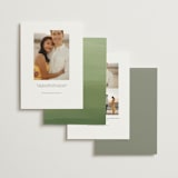 "Verdure" - Save the Dates in Garden by Leah Bisch - Back of Card Options