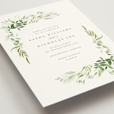 "Verdure" - Save the Dates in Garden by Leah Bisch - Detail
