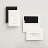 "Classy Type" - Save the Dates in Lily by Hooray Creative - Assembled