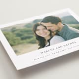 "Daisies" - Save the Dates in Ink by Wildfield Paper Co - Detail