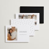 "finally!" - Save the Dates in Snow by Lori Wemple - Back of Card Options