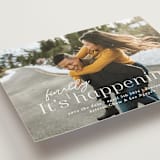 "finally!" - Save the Dates in Snow by Lori Wemple - Detail