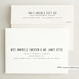 "Me + You" - Save the Dates in Lily by Roxy Cervantes - FREE Recipient Addressing