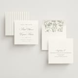 "Chic Script" - Save the Dates in Garden by Kelly Schmidt - Assembled