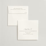 "Chic Script" - Save the Dates in Garden by Kelly Schmidt - FREE Recipient Addressing