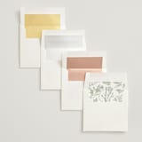 "Chic Script" - Save the Dates in Garden by Kelly Schmidt - Envelope Liner Options