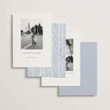 "Vintage Sketched" - Save the Dates in Wisteria by Jenna Holcomb - Back of Card Options