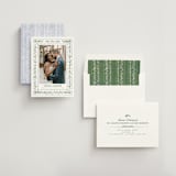 "Vintage Sketched" - Save the Dates in Wisteria by Jenna Holcomb - Assembled