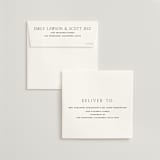 "In Love" - Save the Dates in Linen by Vanessa Doyle - FREE Recipient Addressing