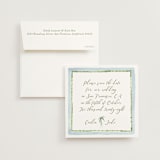 "Alento" - Save the Dates in Celeste by Pati Cascino - Save the Date with Envelope