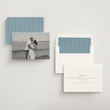 "Fleur Corner" - Save the Dates in French Blue by Carolyn MacLaren - Assembled