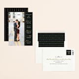 "Our Timeline" - Save the Dates in Onyx by Jessie Steury - Assembled
