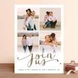 "Jotted" - Save the Dates in Golden by Ashley Hegarty - Front