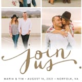 "Jotted" - Save the Dates in Golden by Ashley Hegarty - Detail