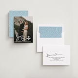 "Stylish Script" - Save the Dates in Cloud by Hooray Creative - Assembled