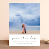 "Noted" - Save the Dates in Onyx by Sara Hicks Malone - Front