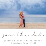 "Noted" - Save the Dates in Onyx by Sara Hicks Malone - Detail