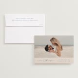 "Aristocratic" - Save the Dates in Wave by Creo Study - Save the Date with Envelope